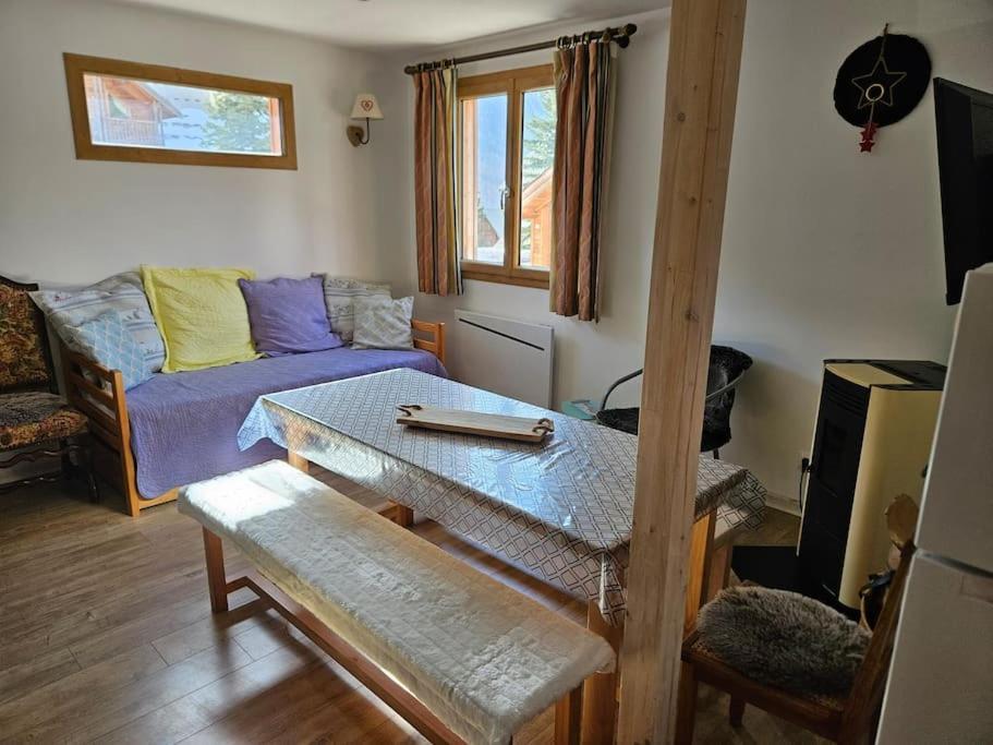 Chalet T3 Duplex Neuf Névache Екстериор снимка